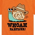 thumbnail image 3 of Instant Message - Whoah Partner Snail - Toddler & Youth Short Sleeve Graphic T-Shirt, 3 of 6