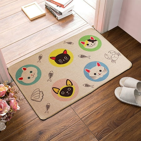

FASLMH Waterproof Non-Slip Kitchen Mats and Rugs for Kitchen Floor Home Office Sink Laundry