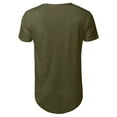 thumbnail image 3 of Ma Croix Men's Casual Longtail T-Shirts Hip Hop Urban, 3 of 6