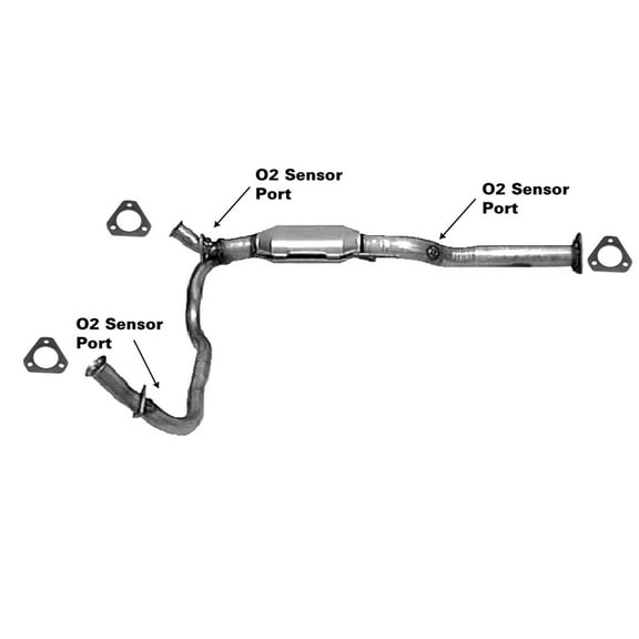 AP 645959 Catalytic Converter Fits select: 2000-2001 CHEVROLET ASTRO, 2000-2001 GMC SAFARI