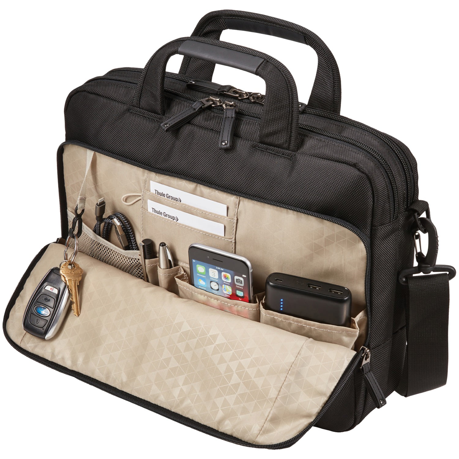 Case Logic, Bags, Unisex Case Logic 56 Inch Laptop Briefcase Adjustable  Strap Padded Nwt