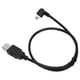 thumbnail image 3 of Cable USBA a Mini USBB macho a macho codo ángulo izquierdo fuente de alimentación cable de carga para PC, 3 of 5