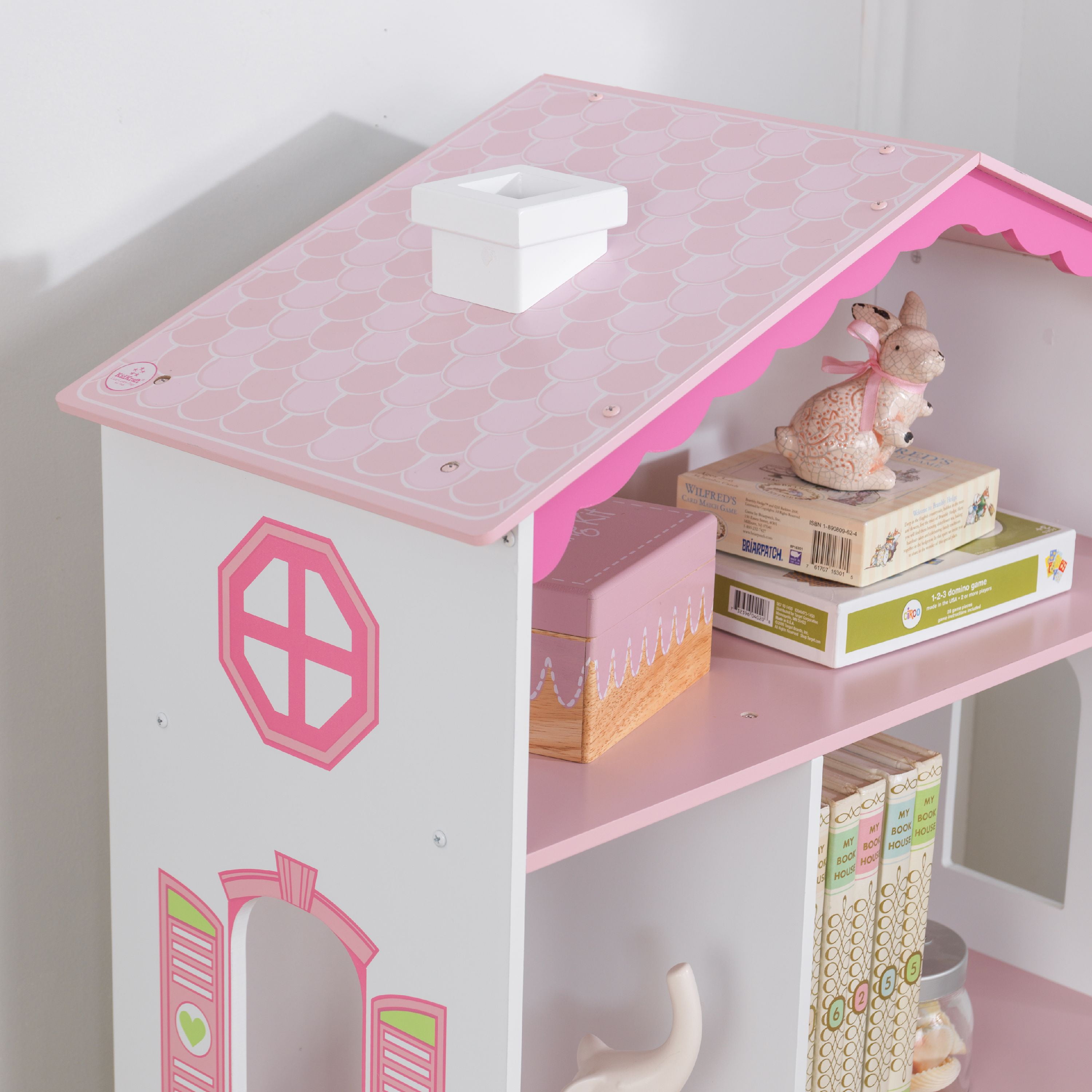 dollhouse cottage bookcase