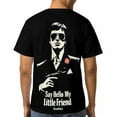 thumbnail image 4 of Scarface T-Shirts for Men, Casual Crew Neck Tee Shirts, Unisex Short Sleeve Tops, S-3XL, 4 of 7