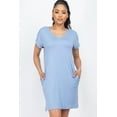 thumbnail image 3 of Mini dress with cap sleeves and pockets., 3 of 11