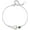 White Gold, variant on 14K Gold Natural Jade Bracelet, Good Luck Calabash Jade Bracelet - Perfect Birthday and Mother's Day Gift for Mom, Wife and Girlfriend