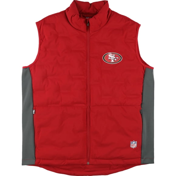 G-III Deportes Hombres San Francisco 49ers Ropa de abrigo Chaleco snf L