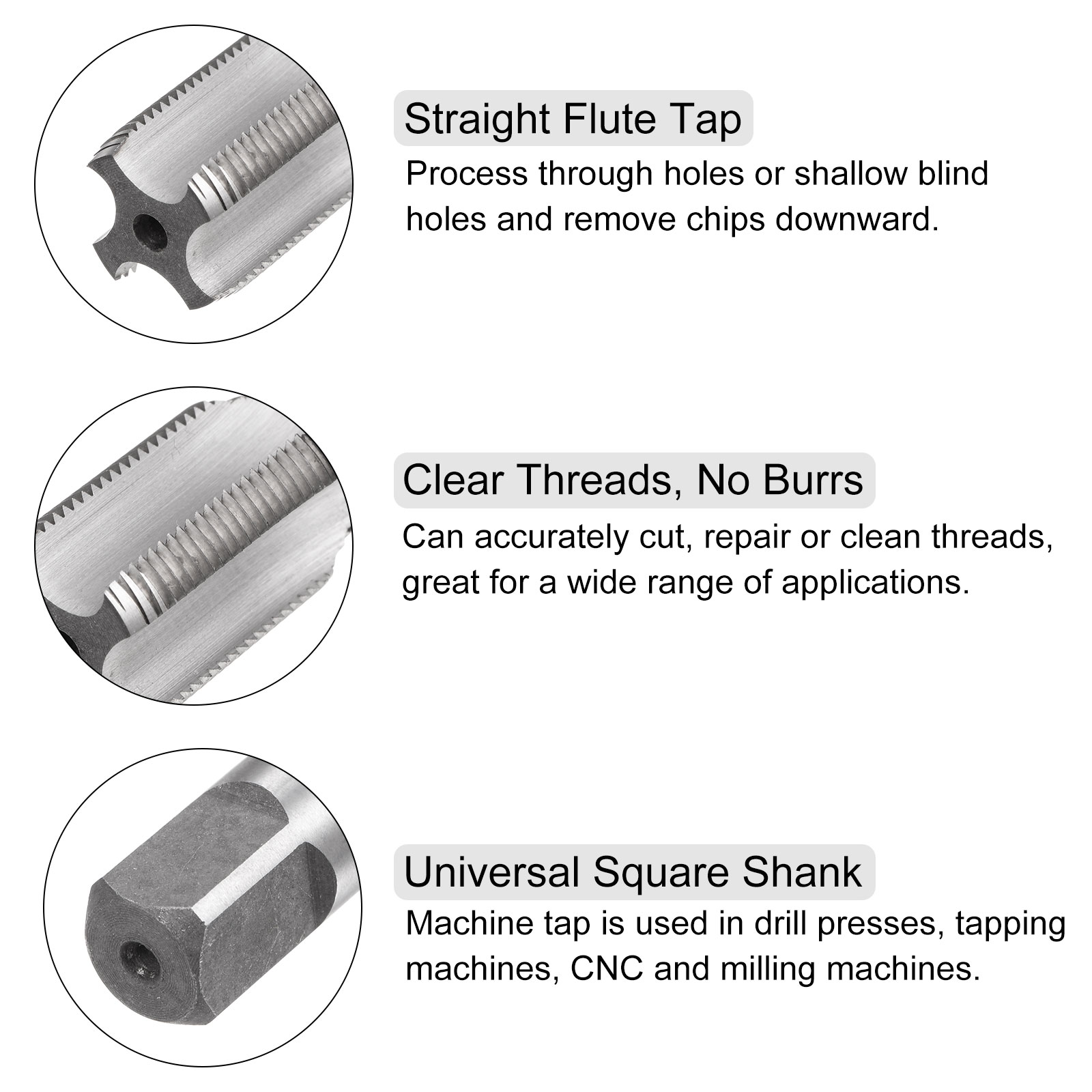 EFFICERE 40-Piece Premium Tap and Die Set, SAE Unified Screw Thread, Size #4 to 1/2 | Include UNC Coarse, UNF Fine and NPT Threads | Essential Threading Tool Kit with Complete Handles EFFICERE 40-Piece Premium Tap and Die Set, SAE Unified Screw Thread, Size #4 to 1/2 | Include UNC Coarse, UNF Fine and NPT Threads | Essential Threading Tool Kit with Complete Handles