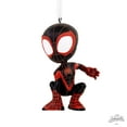thumbnail image 3 of Hallmark Marvel Miles Morales Christmas Tree Ornament, 3 of 6