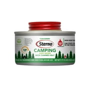 Sterno Camp Wick Fuel Cans - 6-Hour Burn Time, Chafing Dish Fuel Can Burners for Food Warmer, Resealable Twist Chafer Fuel Canned Heat, 7.1fl oz