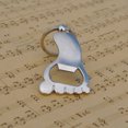 thumbnail image 6 of Worgeous Foot-shaped Keychain Metal Wine Bottle Opener Beverage Can Opener Creative Keyring Gift (Silver), 6 of 8