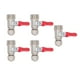 thumbnail image 2 of Válvula de Bola Ticfox 5 Piezas Aleación de Zinc 4/5 a 2/5 Pulgadas, 2 of 14
