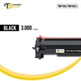 thumbnail image 4 of TN760 Toner Cartridge Compatible for Brother TN-760 TN730 TN 760 TN-730 MFC-L2710DW MFC-L2750DW HL-L2350DW HL-L2370DW HL-L2395DW HL-L2390DW DCP-L2550DW MFC-L2717DW Printer Ink (Black, 4 Pack), 4 of 8