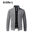 thumbnail image 1 of Cárdigan de hombre, chaqueta polar, sudadera, cárdigan de punto, 1 of 4