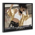 thumbnail image 2 of Stupell Industries Contemporary Gold Accented DJ Black Floating Frame Canvas Art, 21 x 17, by Franklyn Gregory, 2 of 8