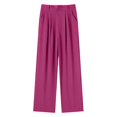 thumbnail image 4 of Endives Women's Dress Pant Wide Leg Suit Trousers Comfortable Elegant Pants Trousers Business Outfit With Pockets S-4XL, 4 of 7