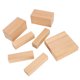 thumbnail image 5 of Bloque De Tallado De Tilo, Fácil Procesamiento, Suave, 10 Piezas, Sin Terminar, Pequeña Fuerza De Expansión, Tallado De Madera Para Bricolaje ANGGREK Otros, 5 of 8