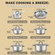 thumbnail image 2 of Kitchen Cookware Sets, 12-Piece Basic Stainless Steel Pots and Pans, Silver, 2 of 8