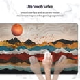 thumbnail image 4 of Gaming Mouse Pad,Desk Mat Extended Large Mountains Colorful Landscape Mouse Pad Mat with Non-Slip Base Stitched Edges Mousepad for Computer,Office,Keyboard and Laptop 31.5''''×15.7''''×0.12'''', 4 of 6