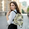 thumbnail image 6 of FORMRS Mini Backpack Purse for Women Travel Daypack Casual Shoulder Bag, Retro Flower, 6 of 7