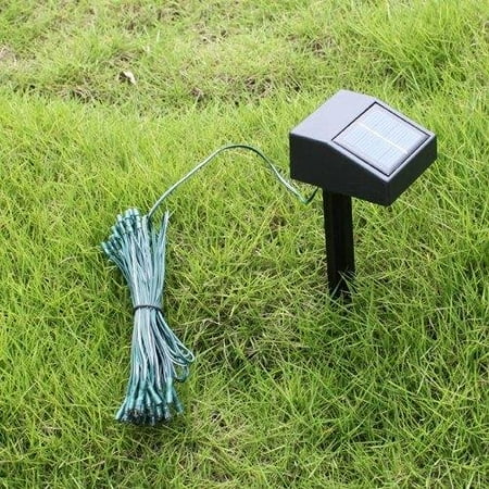 Solar Garden Fairy Lights Outdoor 55ft 17m 100 LEDs Solar Fairy String Lights for Outdoor, Patio, Garden, Christmas, Party, Wedding (Cold White) ()