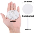 thumbnail image 2 of RYLABLUE Golden Cracked Marble Texture Set of 2 Car Coaster for Drinks, Absorbent Ceramic Stone Coasters Cup Mat with Cork Base for Home Kitchen Room Coffee Table Bar Decor, 2 of 5