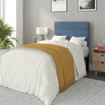thumbnail image 2 of Flash Furniture Paxton Collection Twin Modern Fabric Upholstered Headboard, Blue, 2 of 12