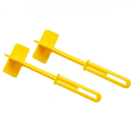 Mind Reader 2 Pack Meat Chopper Spatula Heat Resistant Kitchen Tool Nylon Yellow