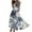 Beige, variant on Summer Dresses for Women 2026 Trendy Sleeveless V Neck Empire Waist Floral Printed Flowy Maxi Dress Boho Beach Dress