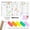 Black-24"x45", variant on Large Dry Erase Wall Calendar - 24"x 45" Undated 12-month Yearly For Home Office Classroom 50 Reusable Color Tabs Included