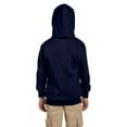 thumbnail image 2 of The Hanes Youth 78 oz EcoSmart 50/50 Pullover Hood - NAVY - L, 2 of 2