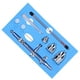 thumbnail image 4 of Juego De Aerógrafo, Kit De Aerógrafo Duradero Para Manualidades Para Maquillaje Para Uñas Para Decoración De Pasteles Ccdes Airbrush Set, 4 of 8