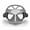 Silver, variant on C4 Falcon Mask - Silver