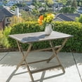 thumbnail image 2 of Christopher Knight Home Positano Outdoor Acacia Wood Folding Dining Table by, 2 of 5