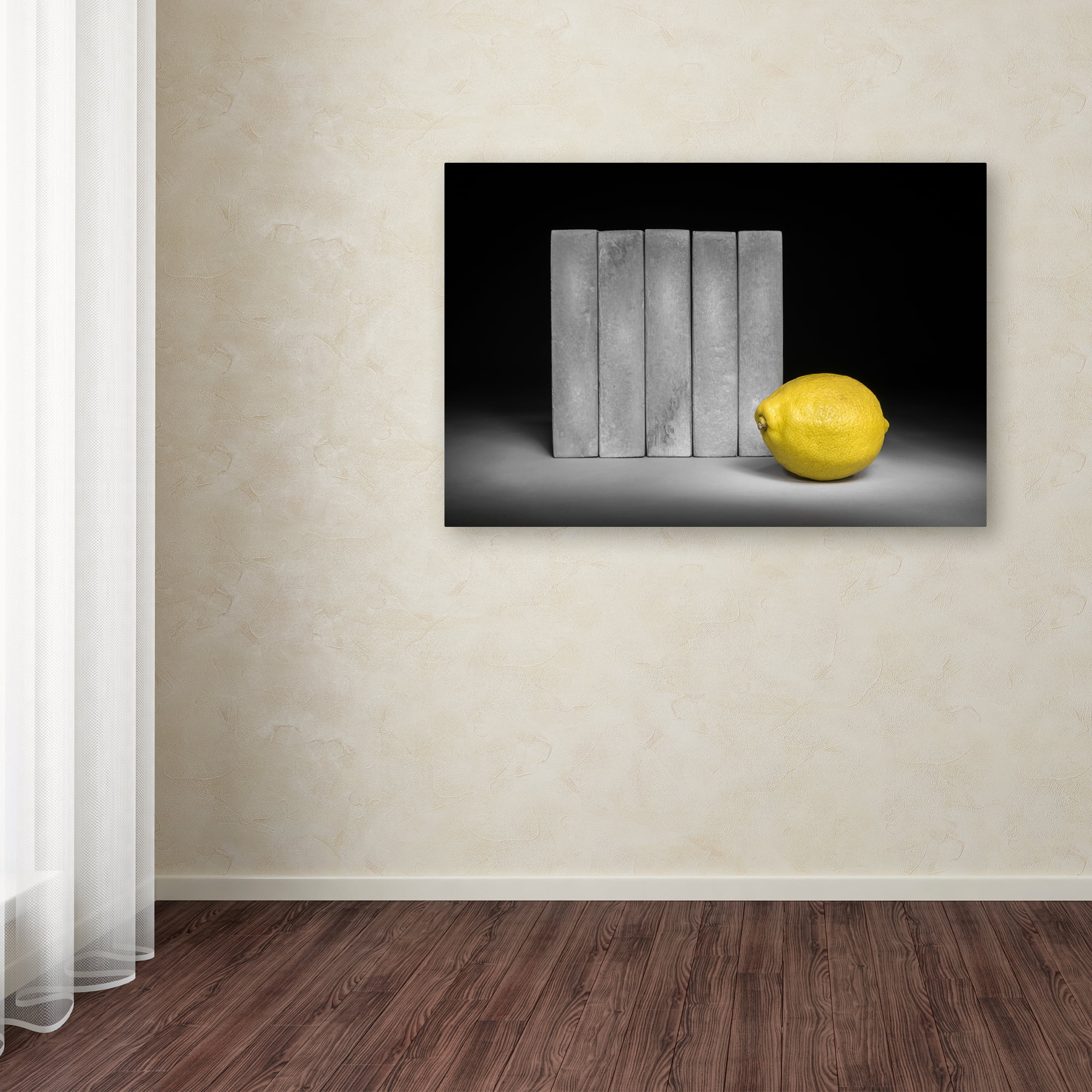 Trademark Fine Art 'Yellow' Canvas Art by Christophe Verot