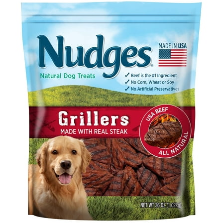 Nudges Steak Grillers Dog Treats, 36 Oz