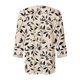 thumbnail image 5 of Xuyuer Women's Printed V-Neck 3/4 Sleeve Blouse, Loose Fit Casual T-Shirt Top for Spring and Summer Outfits, 5 of 5