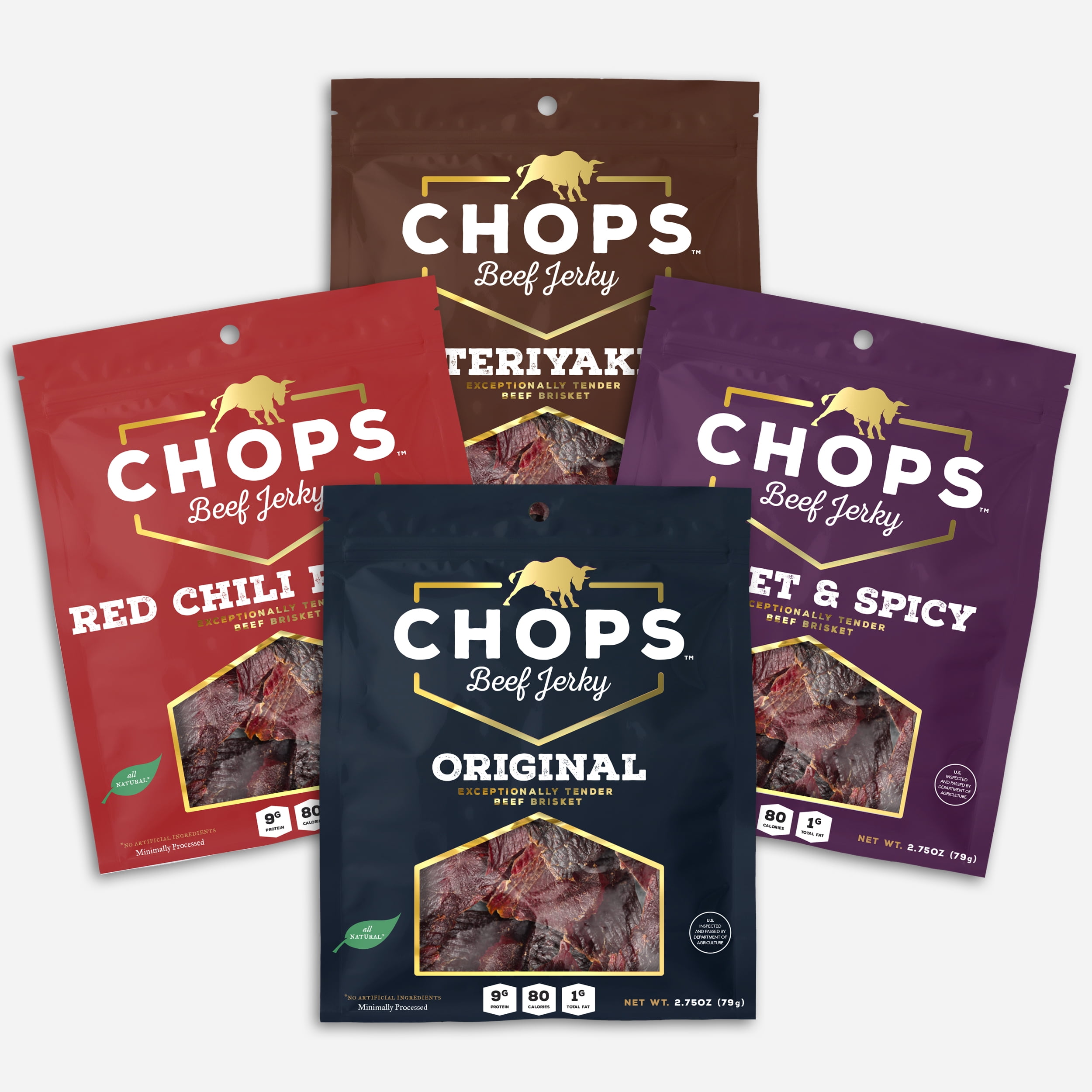 Chops Beef Jerky Variety Pack
