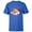 Royal, variant on Disney Peter Pan Mr. Smee Pirate Big Face Costume - Short Sleeve T-Shirt for Kids - Customized-White