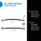 thumbnail image 3 of Juego de mangueras de freno traseras TRQ para Ford F-250 y F-350 2005-2010, 3 of 8
