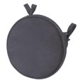 thumbnail image 5 of Round Thickened Seat Cushion Comfortable & Stylish Chair Pad for Home, Office, Restaurant Dark Grey, Sponge Material, 5 of 5