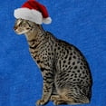 thumbnail image 2 of CafePress - Savannah Cat Christmas - Cute Infant Baby Football Bodysuit, 2 of 3