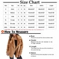 thumbnail image 3 of Womens Faux Fur Jacket Sherpa Warm Fleece Fuzzy Coat Open Front Long Sleeve Flurry Winter Fashion Clothes 2026, 3 of 6
