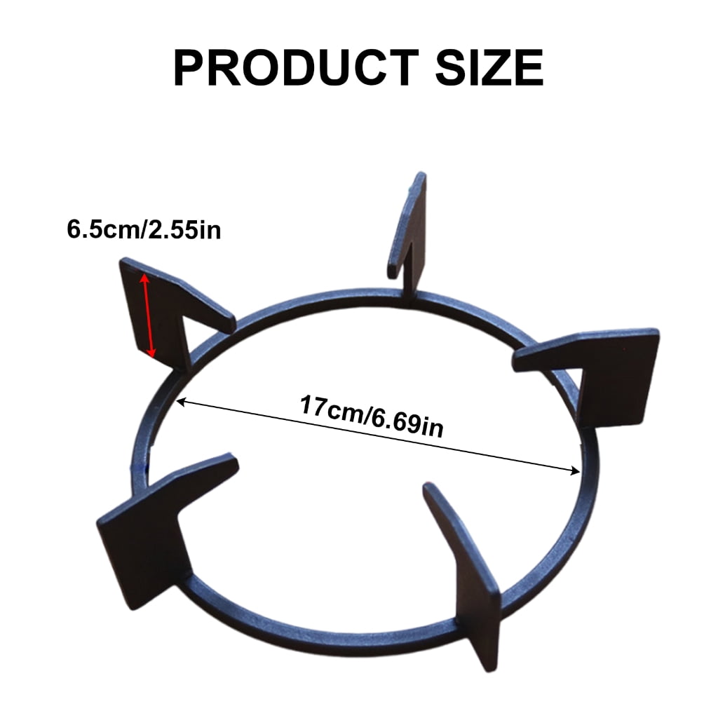 Wok Rings Wok Support Rings Gas Stove Cast Iron Gas Stove Top Burners Rings Wok Pans Stand Holder Gas Range Replacement