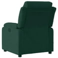 thumbnail image 4 of vidaXL Electric Massage Recliner Chair Dark Green Velvet, 4 of 5