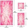thumbnail image 3 of Coolnut Towel Set of 3, Valentine's Day Heart 1 Bath Towel, 1 Towel, 1 Small Square Towel, Strong Soft and Compact Absorbent Yoga Gym Hotel Excellent Choice. Washcloth Gift, 3 of 7