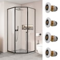 thumbnail image 6 of 16pcs Glass Door Pulleys Rusts Resistant with not Jump Designs Shower Glass Door wheel set for Shower Enclosures, 6 of 9
