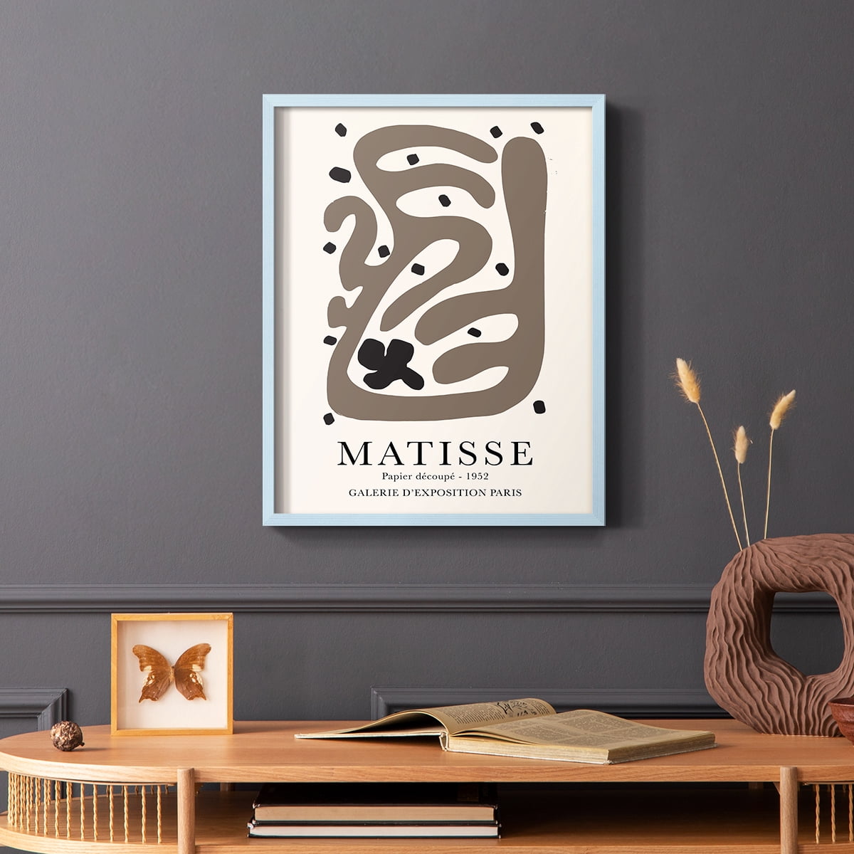 Matisse CCXX in Solid Wood 11 x 14 Framed Print