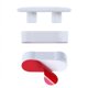 thumbnail image 5 of 4 Pack Bidet Universal Toilet Seats Bumper Kit,Comes with Strong Adhesive,Toilet Seats Sticking Buffer Attachment, 5 of 5