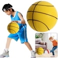 thumbnail image 4 of Pelota Silenciosa Que Rebota 18/21/24 Cm Baloncesto Interior Actividades Juguete, 4 of 9